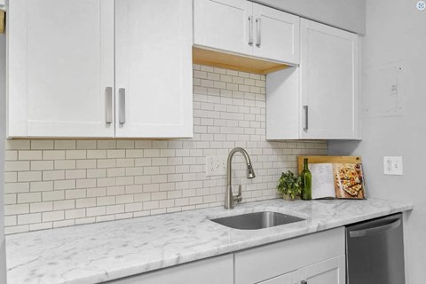 Sink With Faucet at Finneytown Apartments and Townhomes, Cincinnati, OH